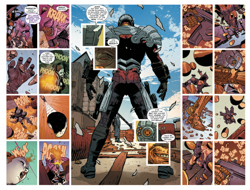 Illustration for article titled Midnighter delivers action comic excellence as it heads to its untimely end